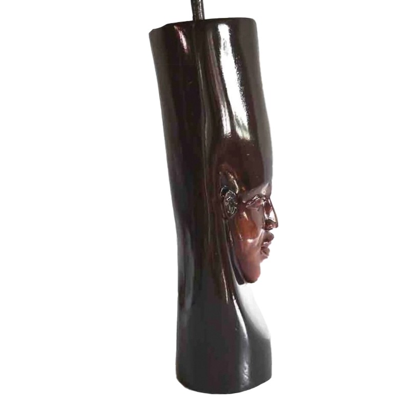 Face in the Dark West African Facial Figurine House of Avana
