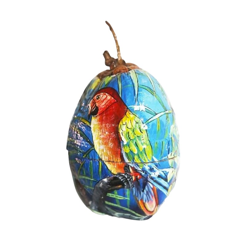 West African Flight Of Blue Parakeets House of Avana