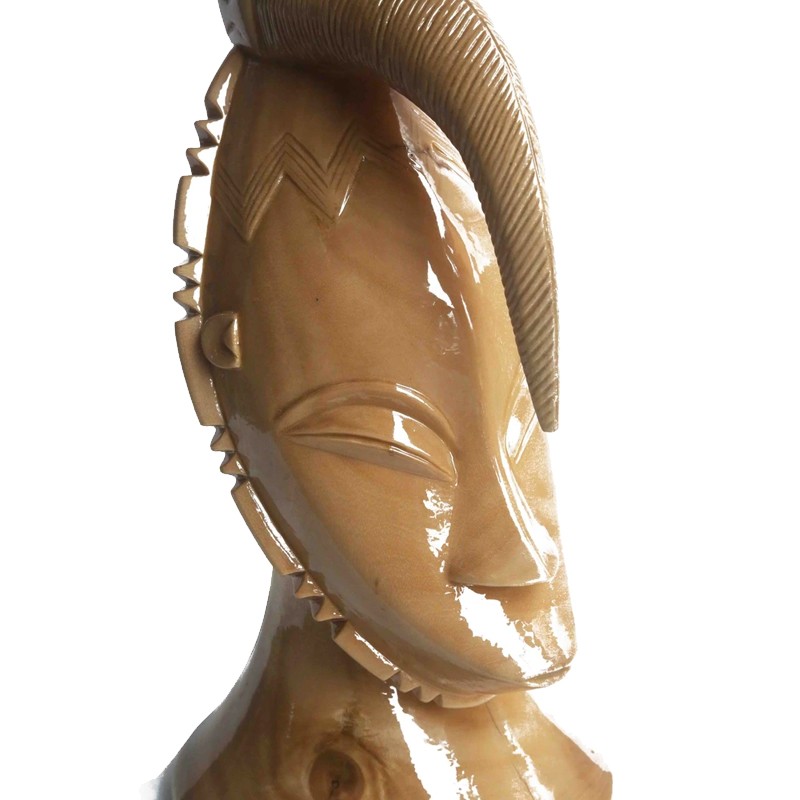 West African Hand Carved Gouro Mask  - House of Avana 