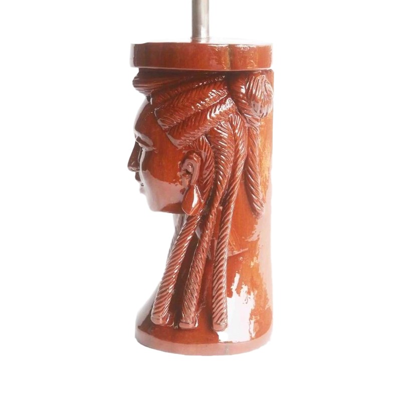 An Angelic Profile Hand carved West African House of Avana