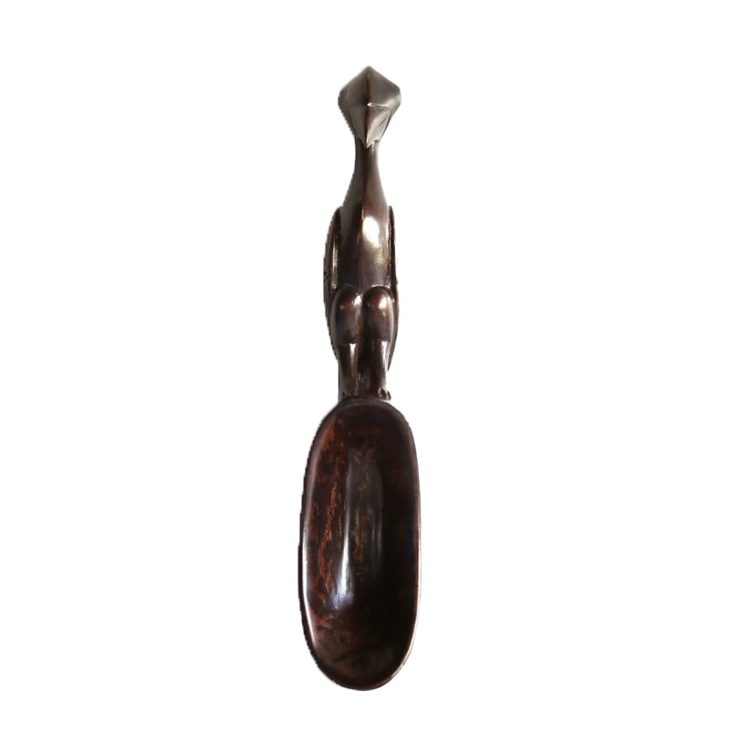 West African  Hand Carved Hornbill House of Avana