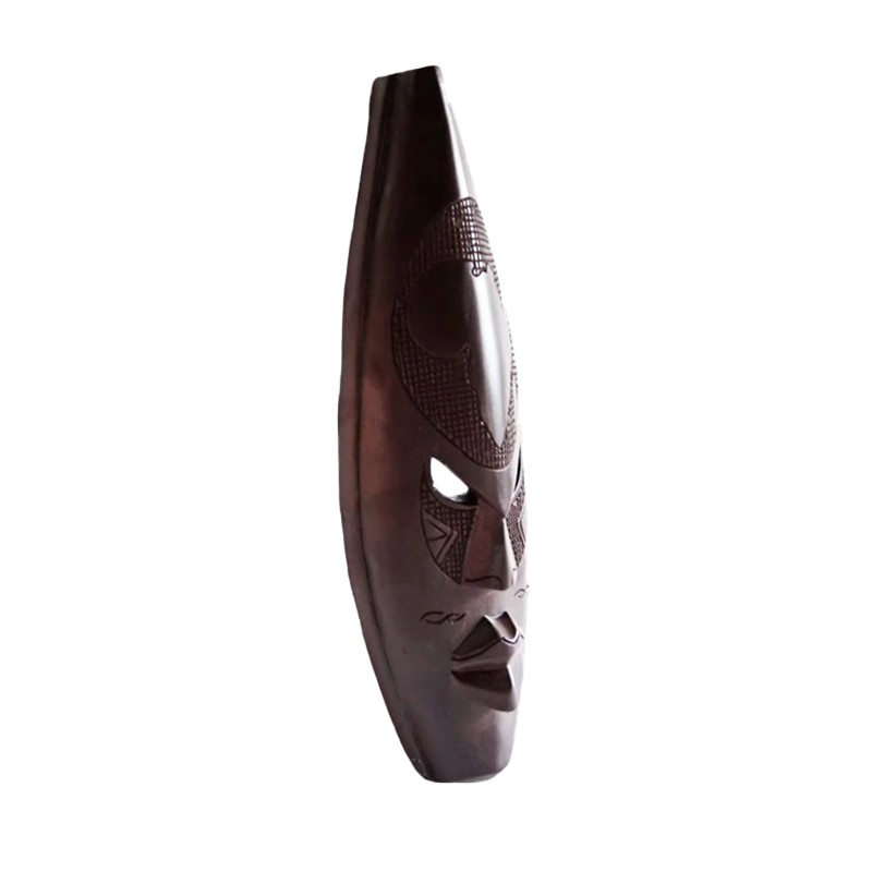 West African Hand Carved Africa Map House of Avana