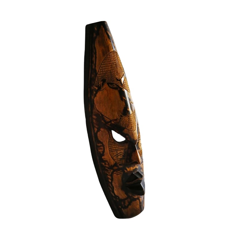West African Hand Carved Large Spotted Elephant  - House of Avana 