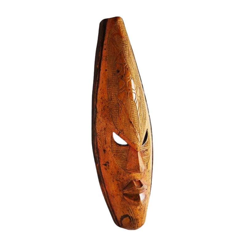 West African Hand Carved Large Giraffe  - House of Avana 