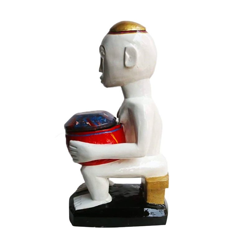 African Revived  Pristine Traditional Male Figurine House of Avana