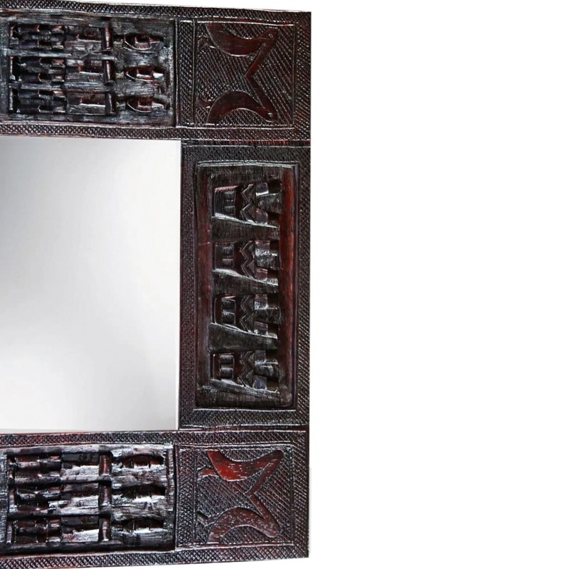 West African Hand Carved Small Dark Malian Dogon House of Avana