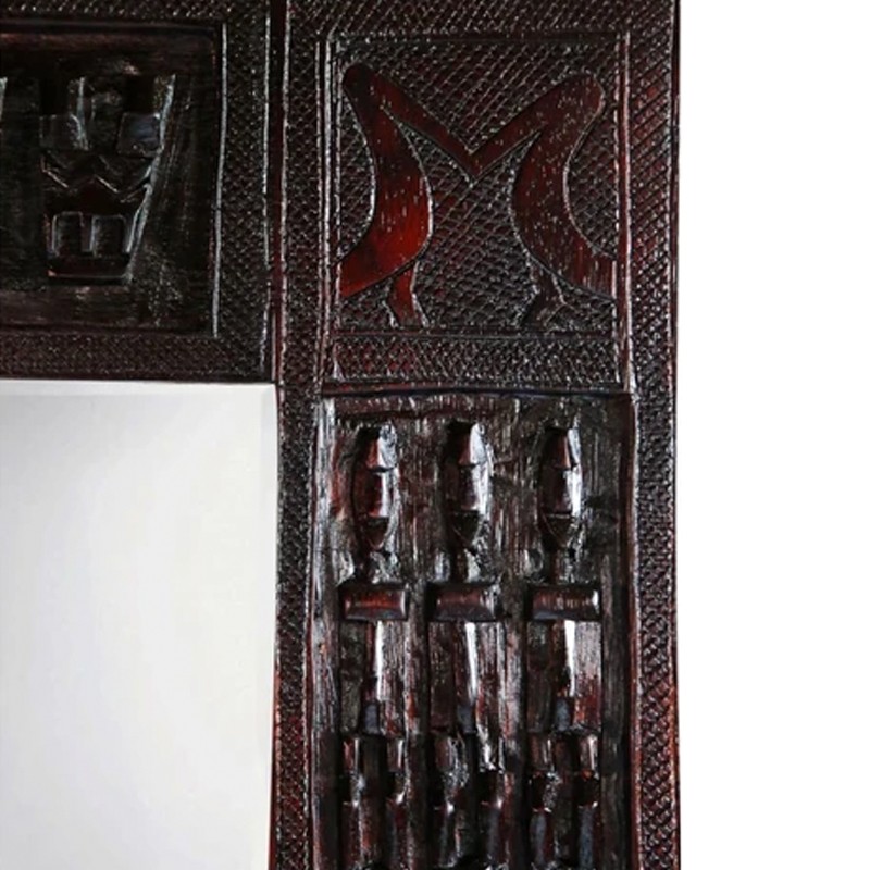 West African Hand Carved Small Dark Malian Dogon  - House of Avana 