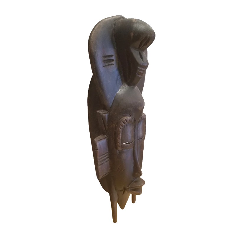 West African Tribal Medium Senufo Passport With Kalao On Head  - House of Avana 