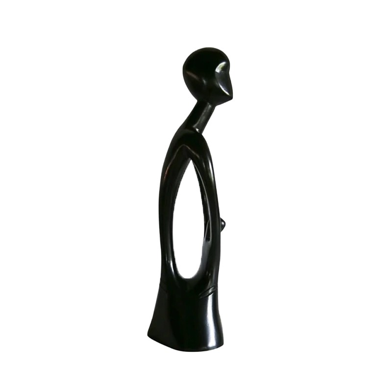 West African Hand Carved Mother Child Love House of Avana