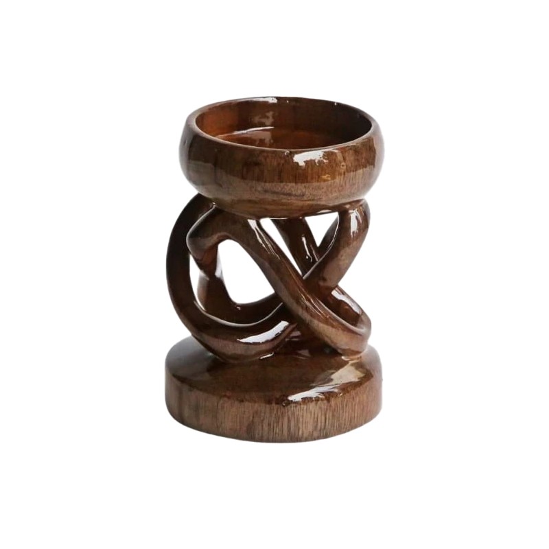 Rustic African Hand Carved Sandriye Ash Tray House of Avana