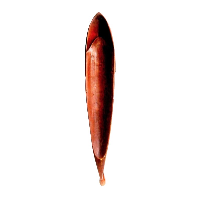 West African Hand Carved Tribal Senufo Mask with a Pipe  - House of Avana 