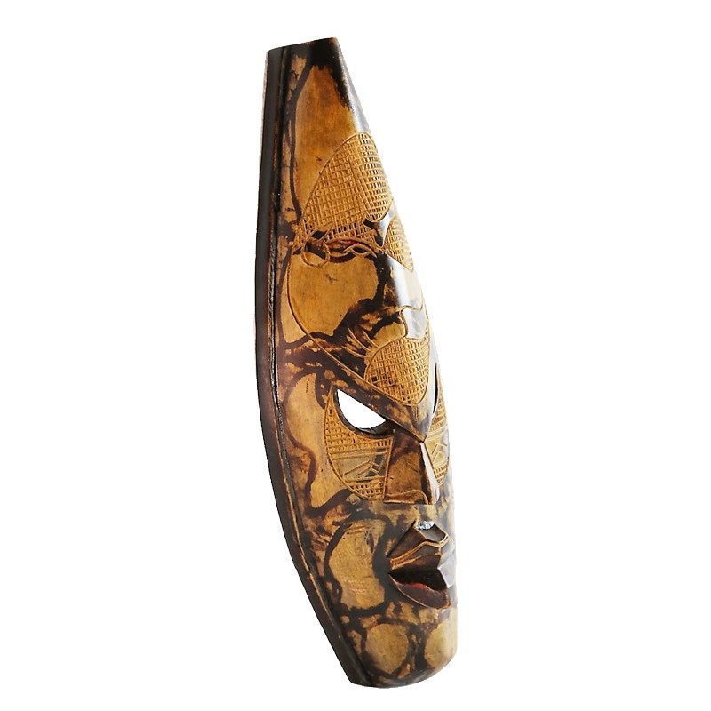 West African Hand Carved Shaded Elephant House of Avana