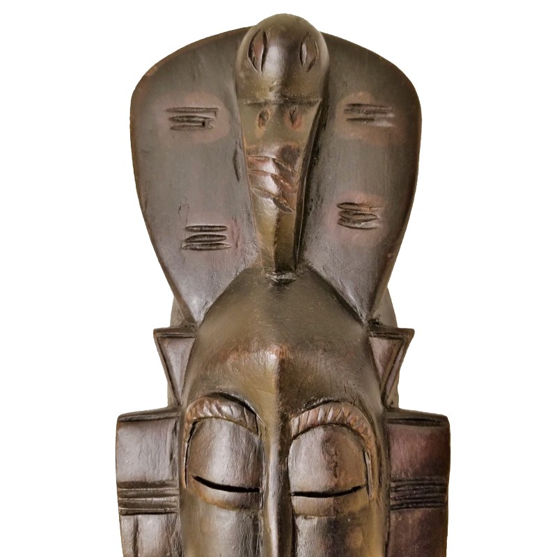 West African Tribal Senufo With Kalao Wings headdress  - House of Avana 