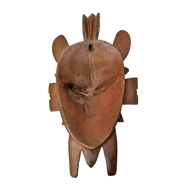 West African Tribal Small Light Senufo Passport with Kalao House of Avana