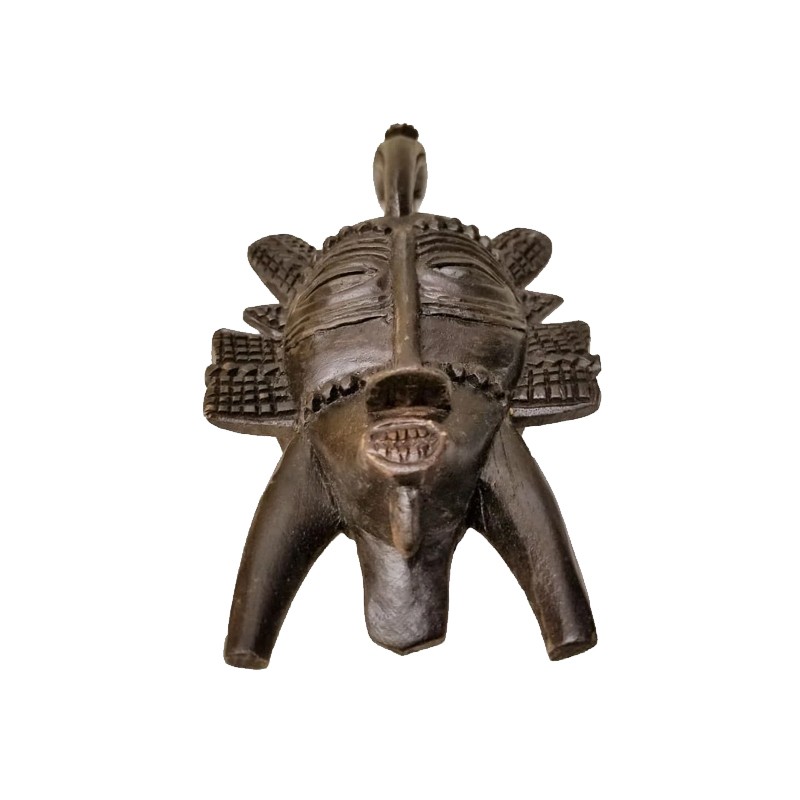 West African Tribal  Small Senufo Passport With Scarification House of Avana