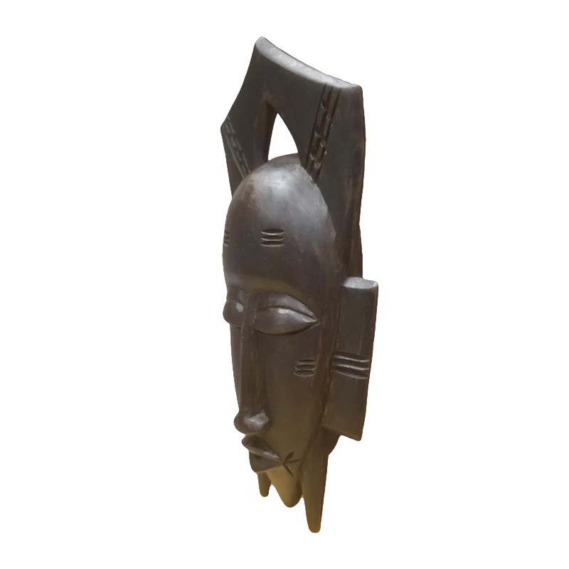 West African Tribal Small Senufo Passport With Scarification House of Avana