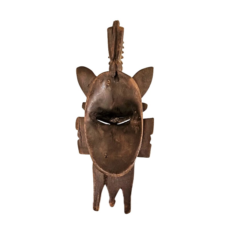Small West African Tribal Senufo With Spiky Head Dress House of Avana