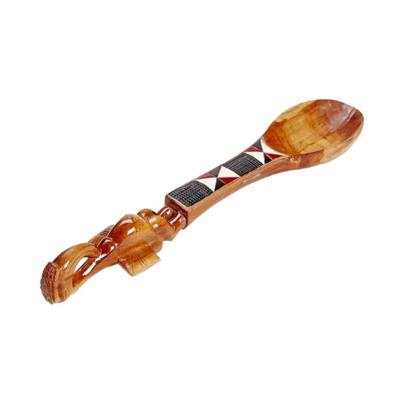 West African Hand Carved Senufo with a Kalao House of Avana