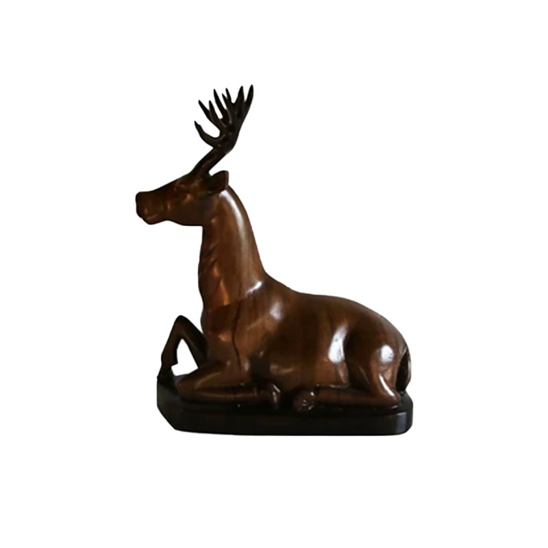 West African Hand Carved Wildlife Antelope House of Avana