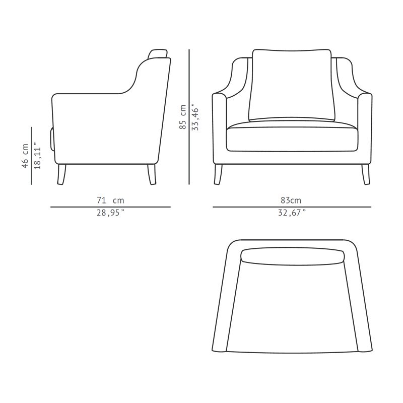 Como Armchair  - Brabbu 