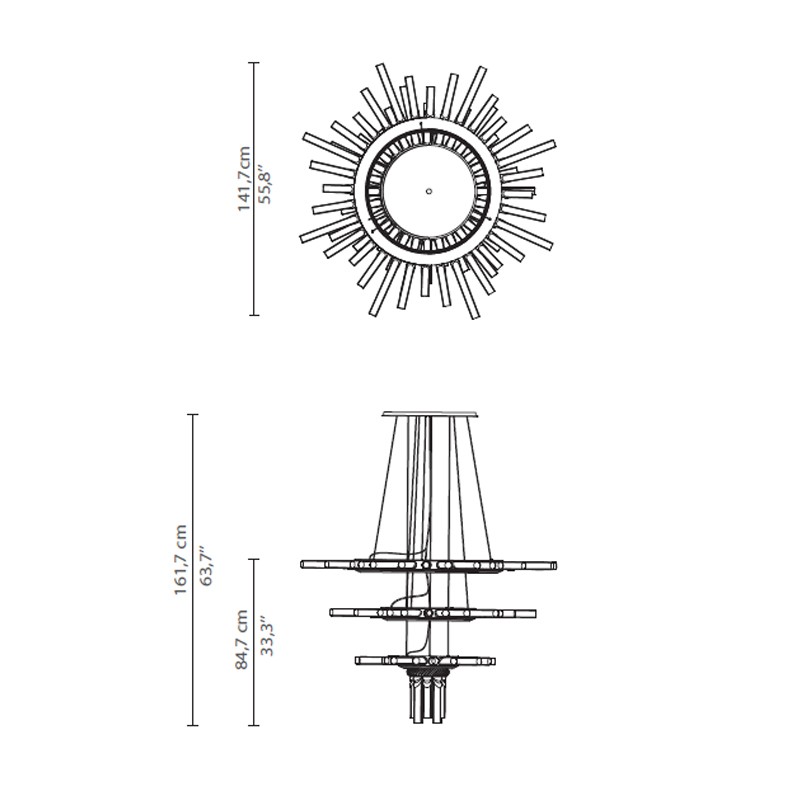 Majestic Chandelier  - Luxxu 