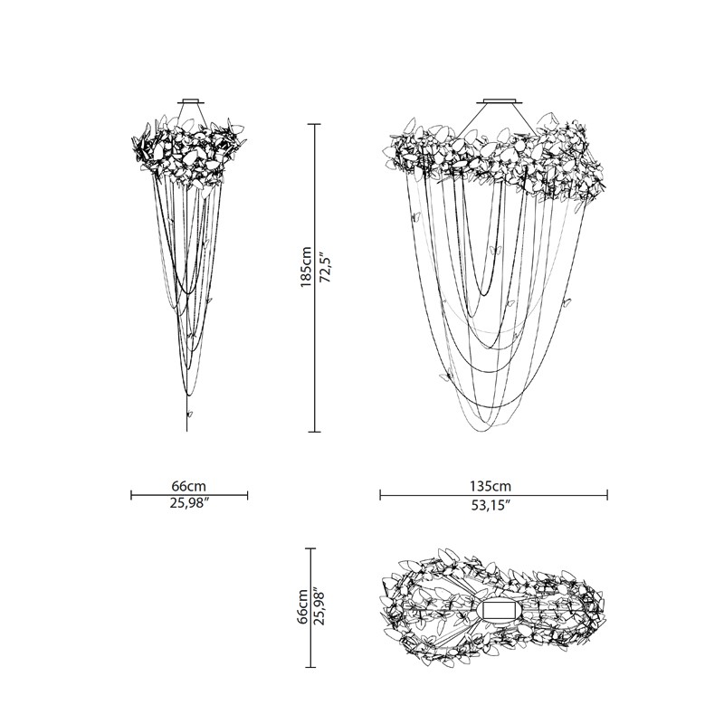 Mcqueen Chandelier  - Luxxu 