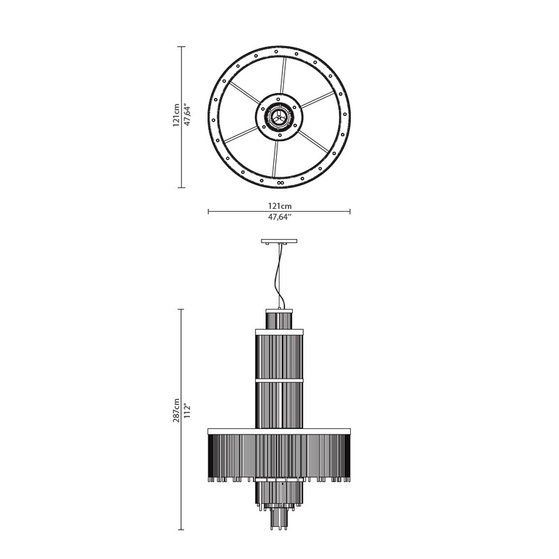 Pharo Chandelier  - Luxxu 