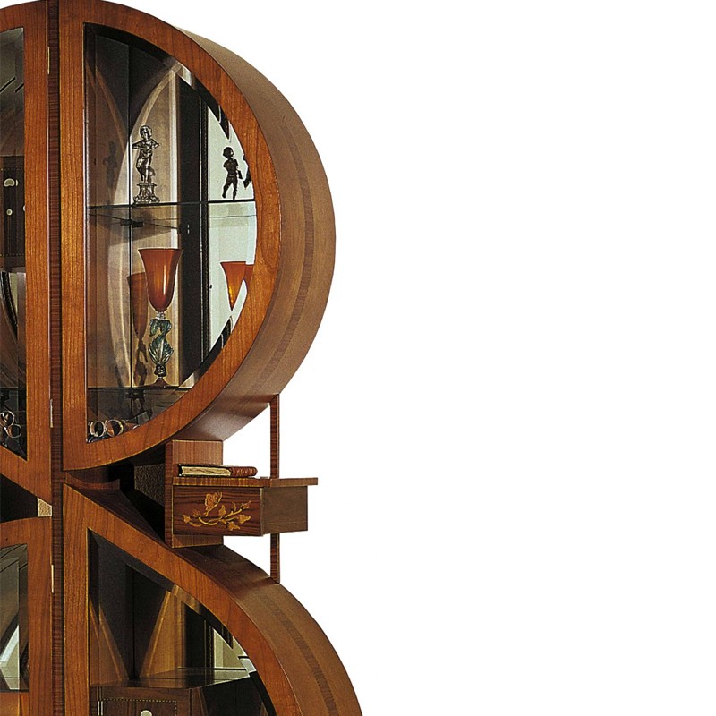 Fiordiloto treble clef glass cabinet Carpanelli