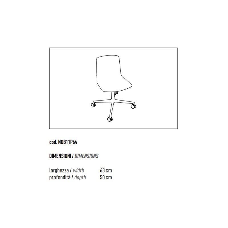 Swivel Chair 4-Way Pedestal Base  - ADD 