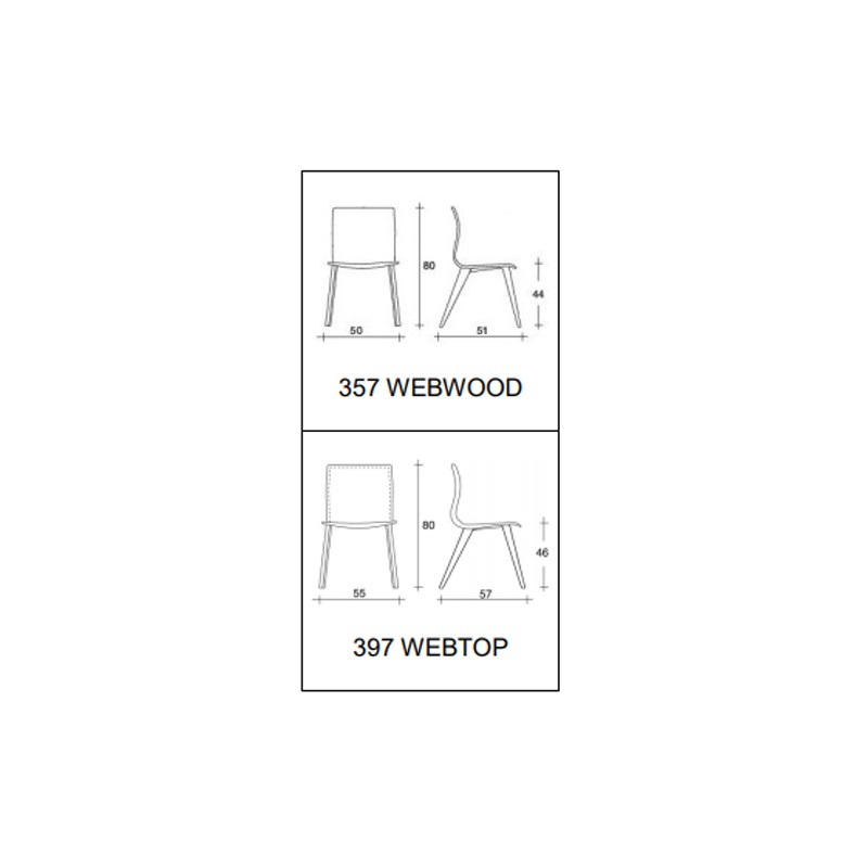 Webwood top wooden frame  - Talin 