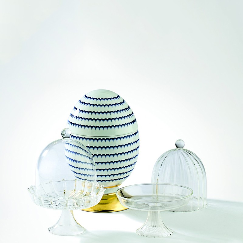 COFFEE&TEA SUGAR BOWL CLEAR WITH LID IVV
