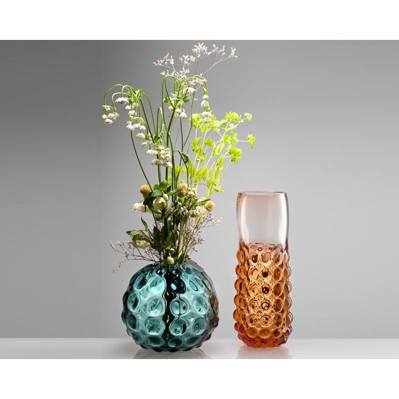 LES DUEX AMIS VASE GLOSSY ANTIQUE PINK  - IVV 