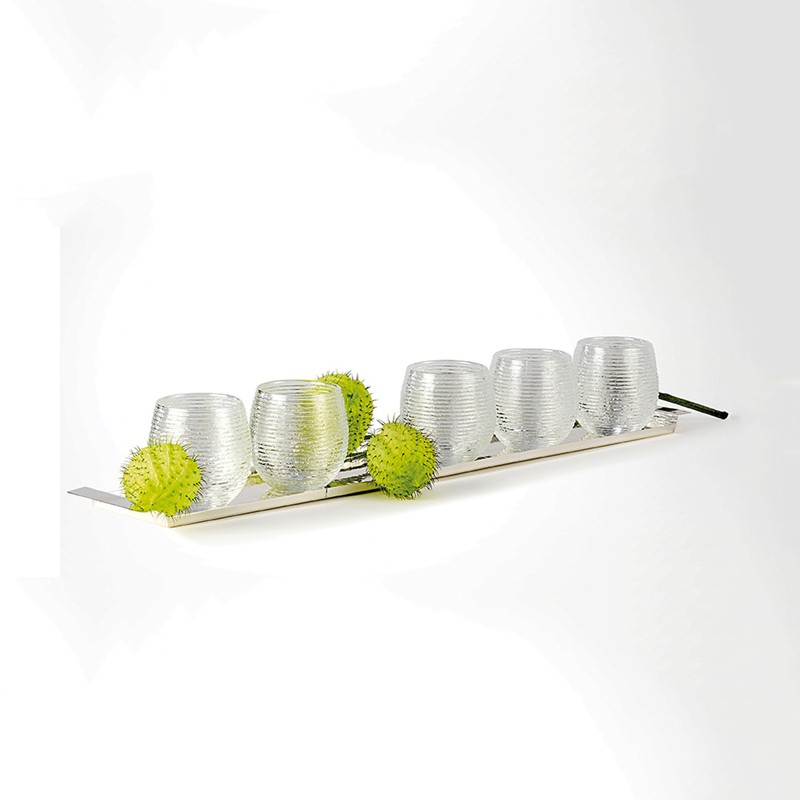 MULTICOLOR SET OF 6 WATER GLASSES  - IVV 