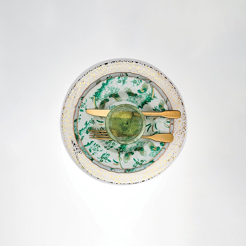 SPARKLING BOWL GOLD DECORATION IVV