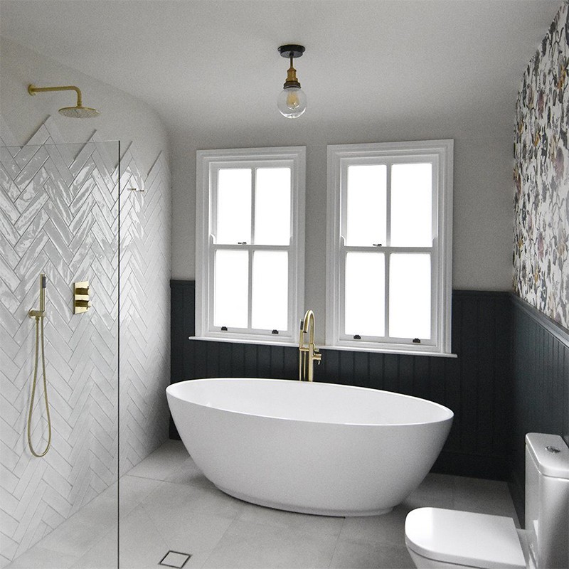 Brooklyn Outdoor & Bathroom Globe Flush Mount Industville