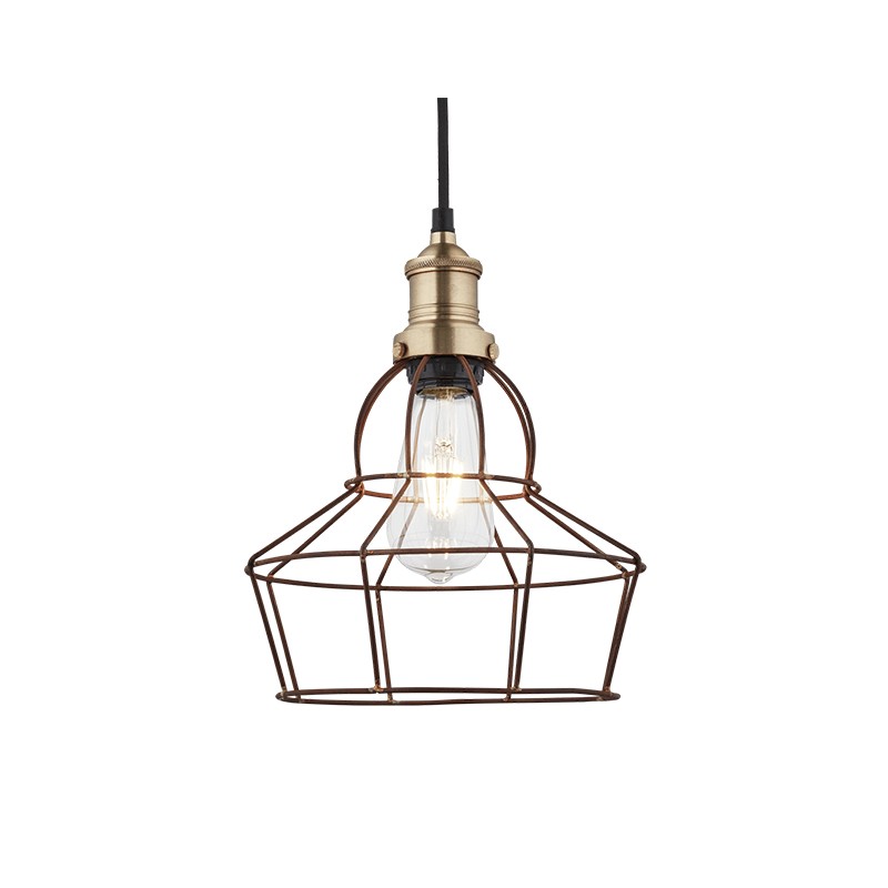 Brooklyn Wire Cage Pendant Industville