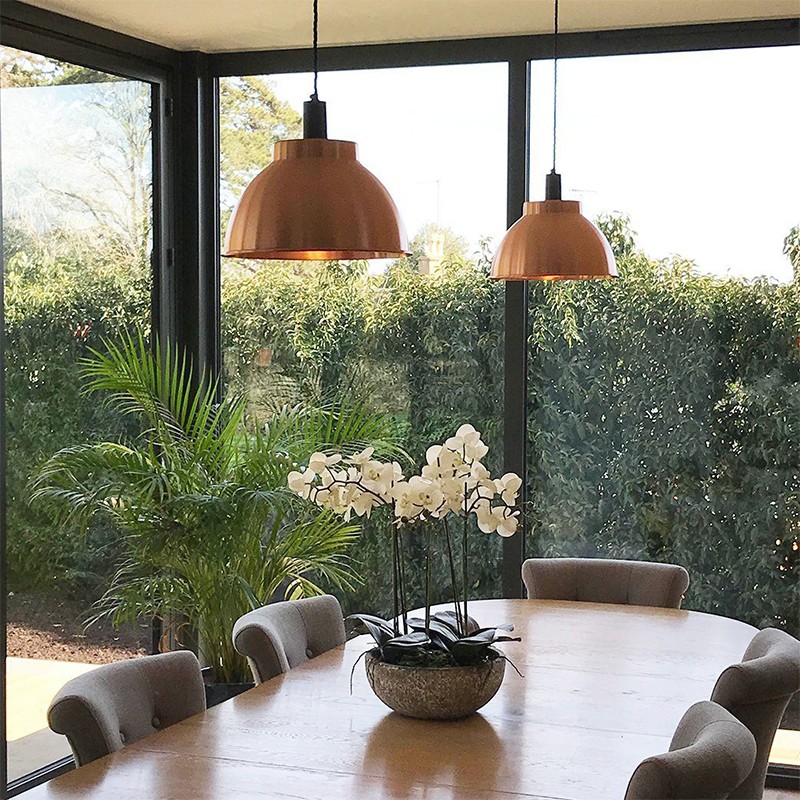 Sleek Dome Pendant Industville