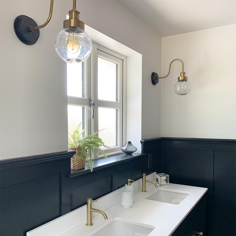 Swan Neck Outdoor & Bathroom Wall Light Industville