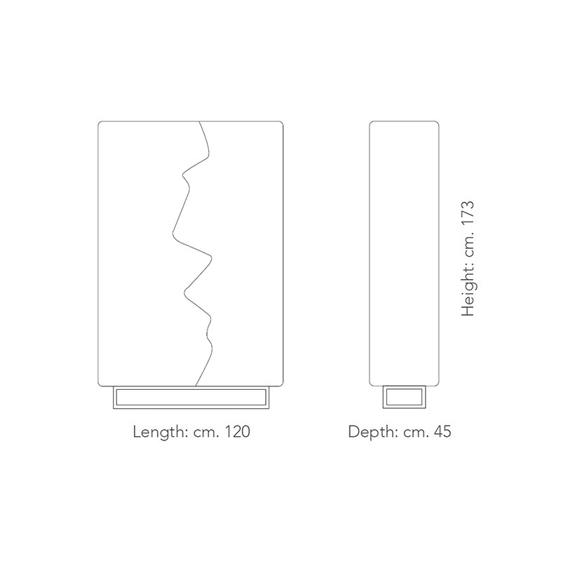 Kali 2 Doors Highboard  - Oliver B 