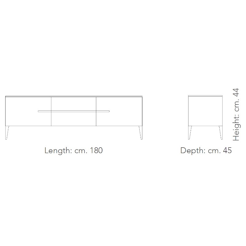 Luce Tv bench  - Oliver B 