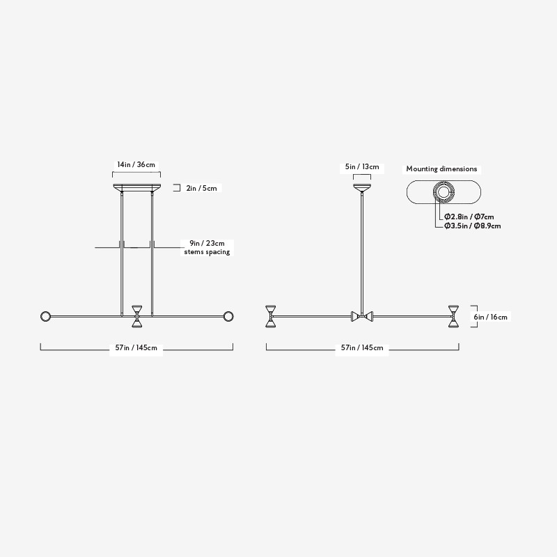 Apollo Chandelier - 8 Lights  - Roll & Hill 