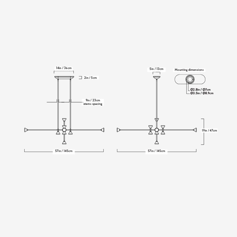 Apollo Chandelier - 12 Lights  - Roll & Hill 