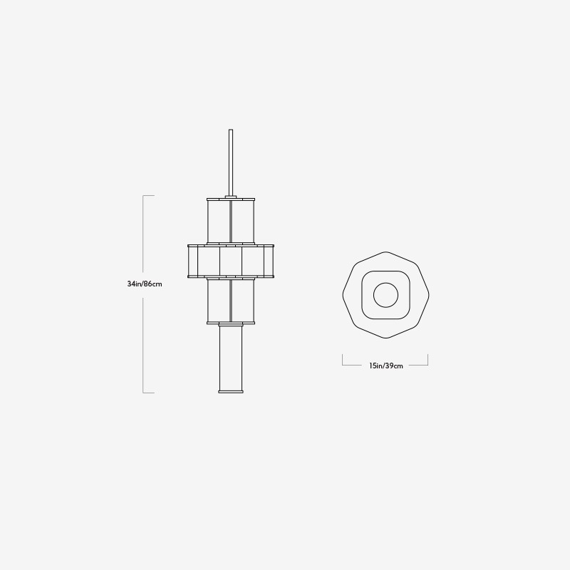 Bauer Chandelier 02  - Roll & Hill 