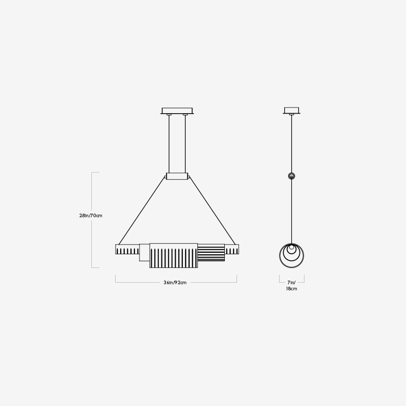 Coax Pendant 02  - Roll & Hill 