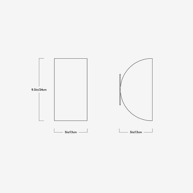 Cora Sconce  - Roll & Hill 
