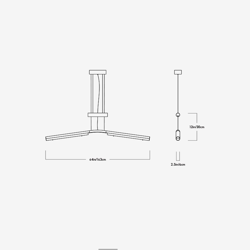 Counterweight Pendant  - Roll & Hill 