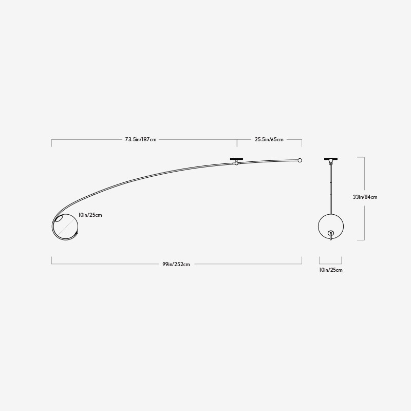 Fiddlehead Cantilever  - Roll & Hill 