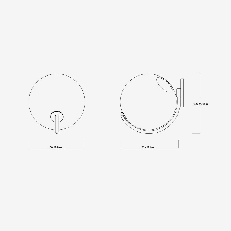 Fiddlehead Sconce  - Roll & Hill 