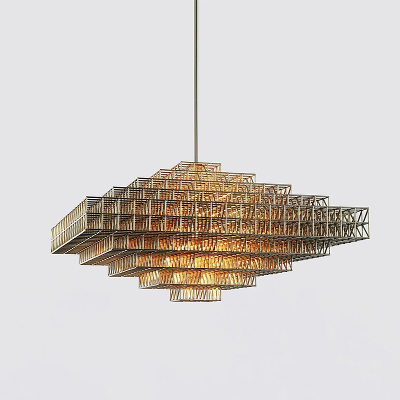 Gridlock Pendant - 7440 Roll & Hill