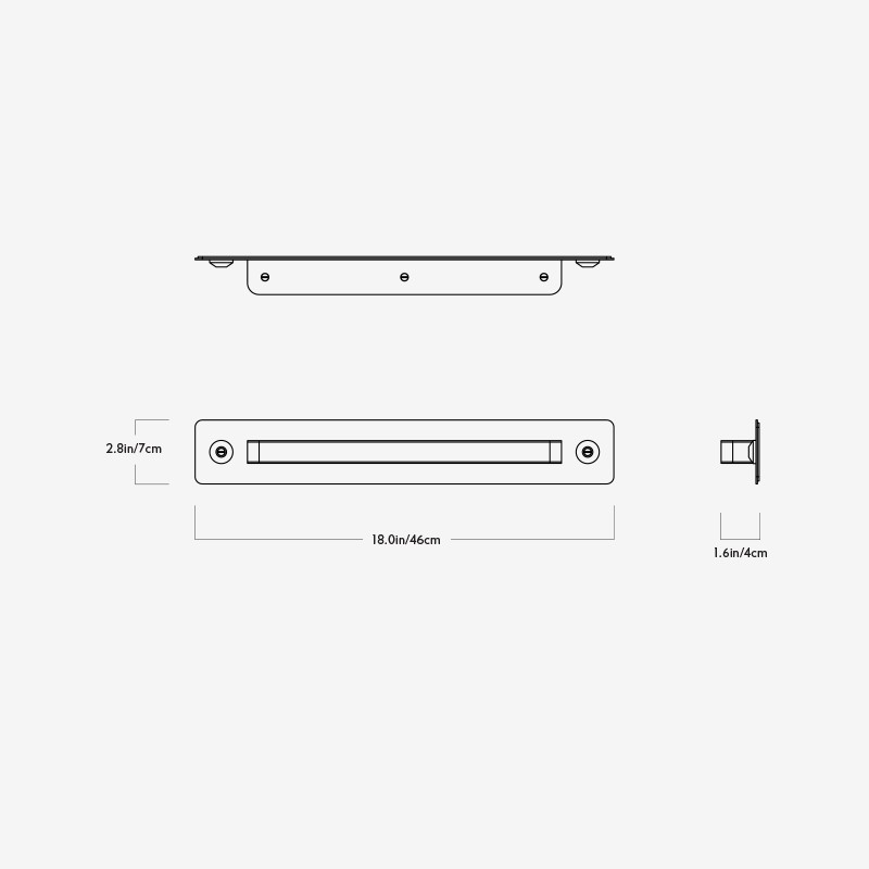 Halo Sconce - 18 inches  - Roll & Hill 
